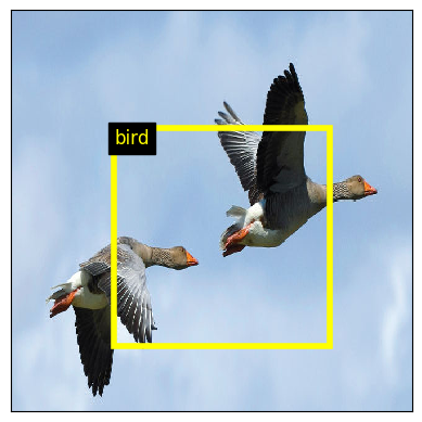 Testing a single object detector with a resnet-152 feature extractor, when two birds are visible. Source image from Aurélien Audevard